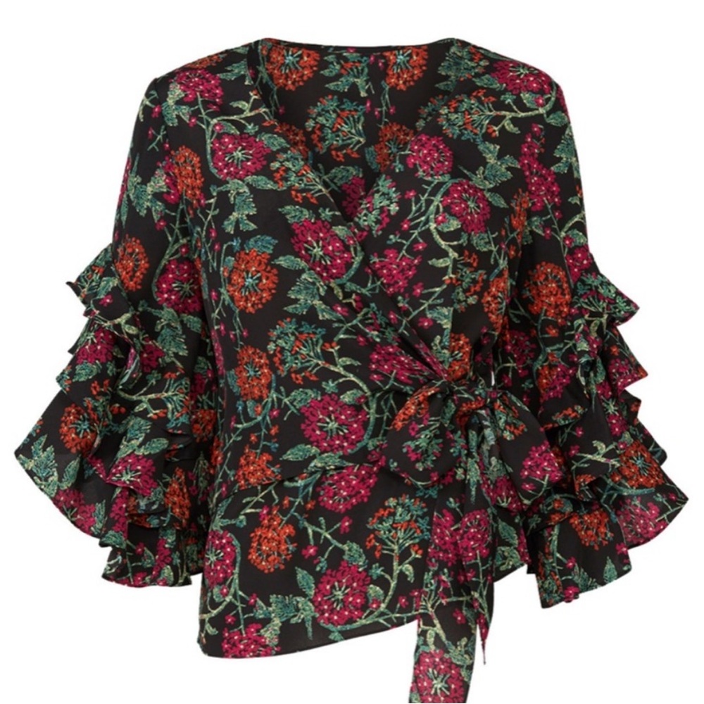 LIKELY RUFFLE TOP - Picture 2 of 12
